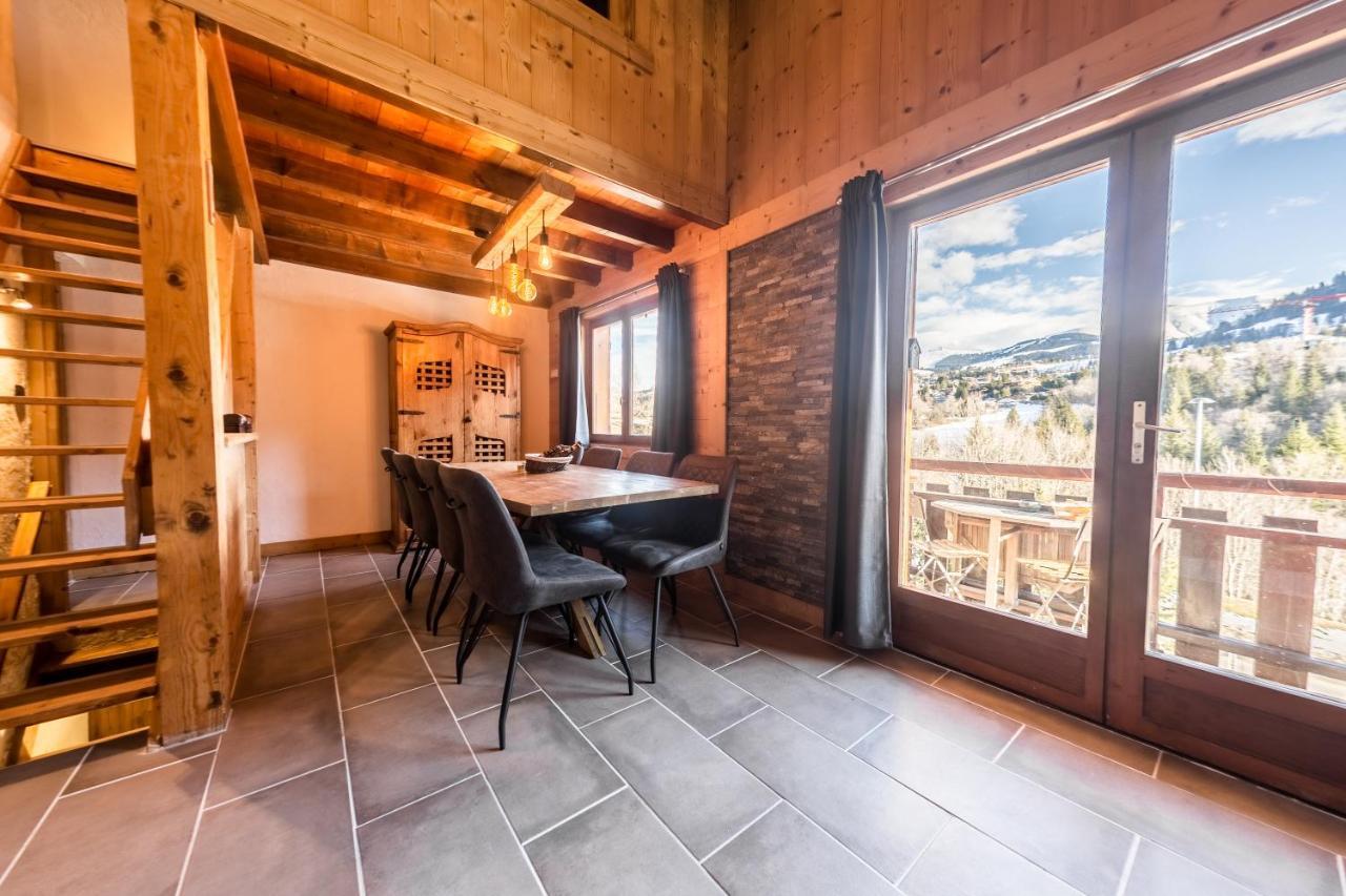 Close To The Village - Chalet 4 Bedrooms, Mont-Blanc View Megève Exterior foto